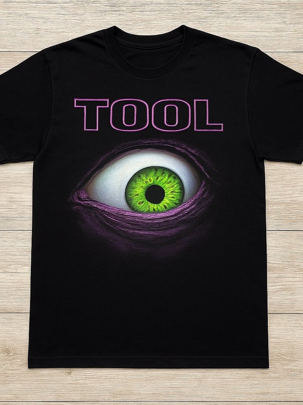 Tool Eye Graphic Tee | Alternative Rock Band Inspired Black T-Shirt